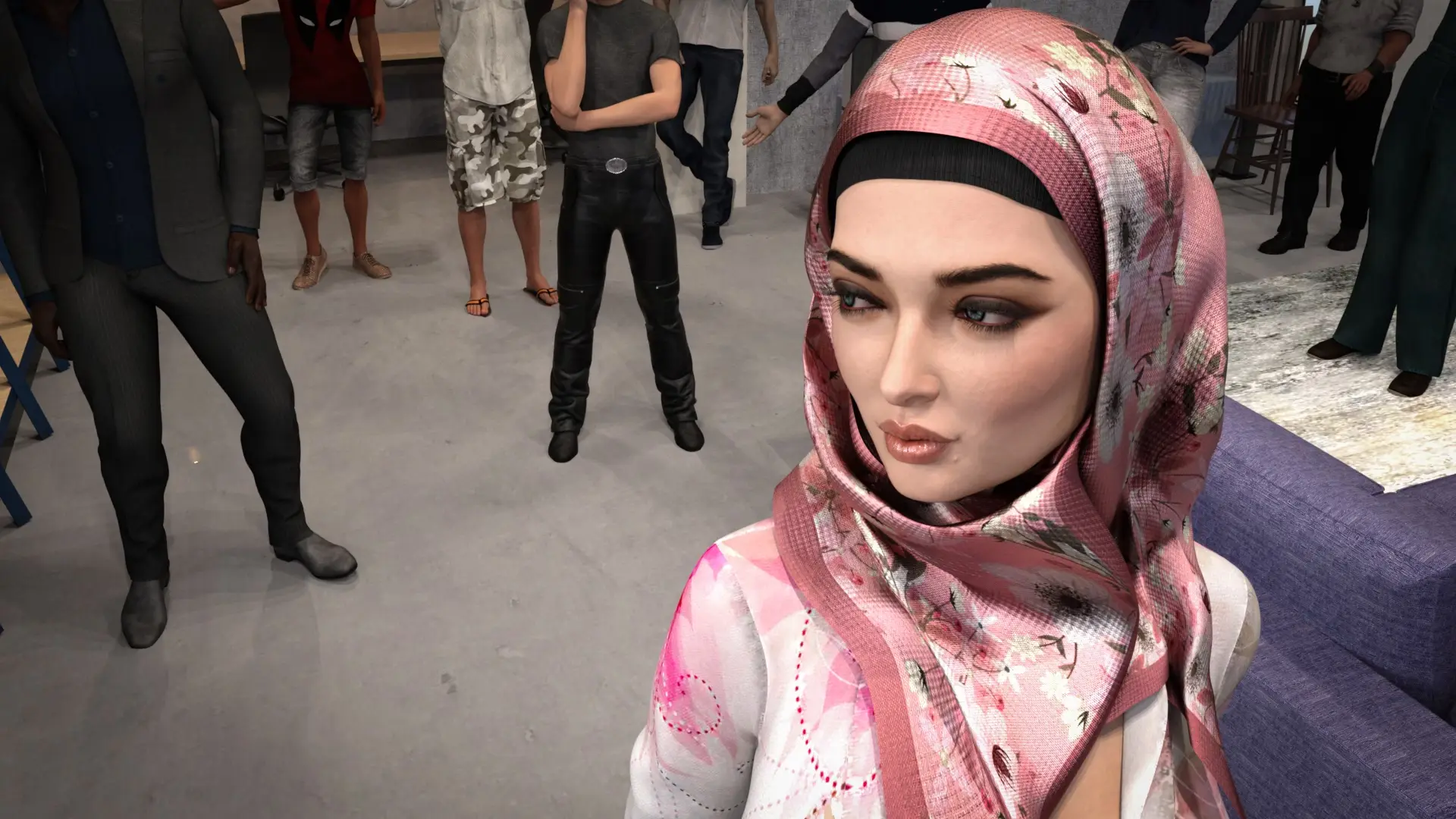 Esra in Istanbul gameplay screenshot 15 (Ren'Py adult game) by Trash Panda – free download