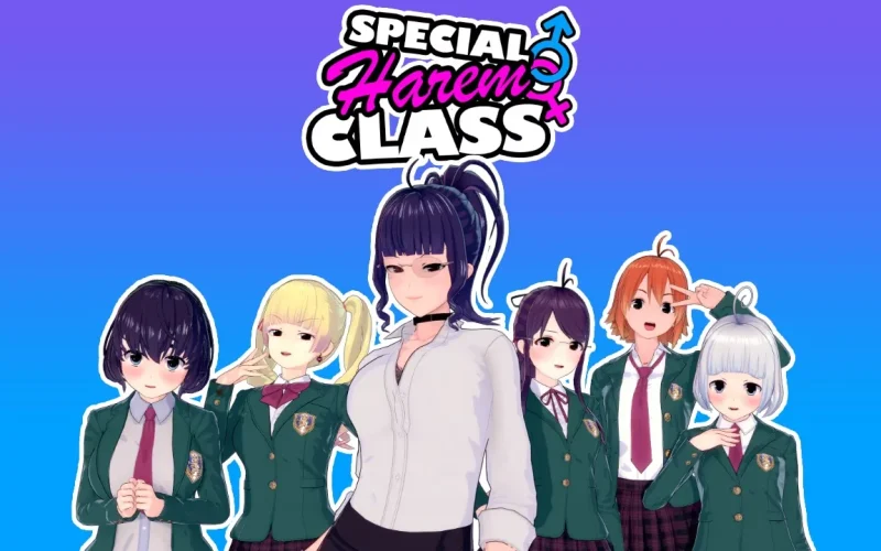 Special Harem Class cover 0.4.6 Part 2 – Ren'Py adult game by KagetoDev free download
