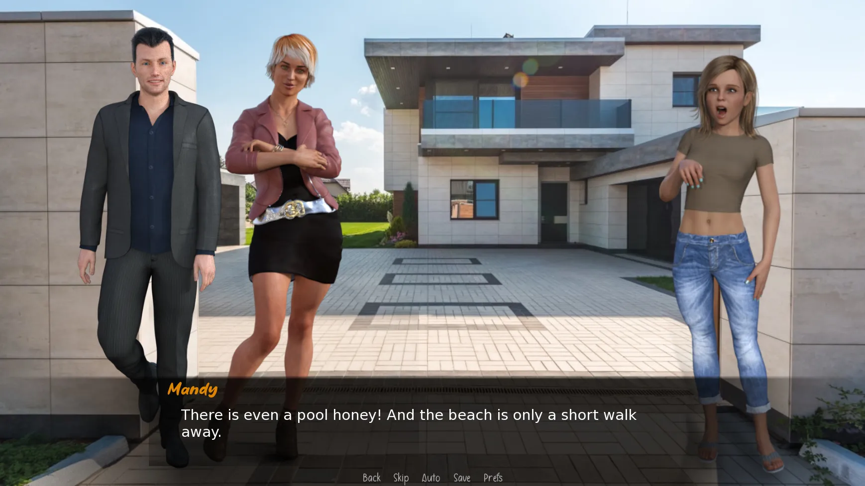 Sandy Bay gameplay screenshot 8 (Ren'Py adult game) by Lex Apps Games – free download