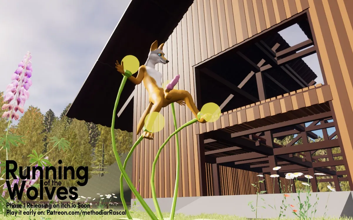 The Running of the Wolves gameplay screenshot 2 (Unreal Engine adult game) by Methodia Rascal – free download