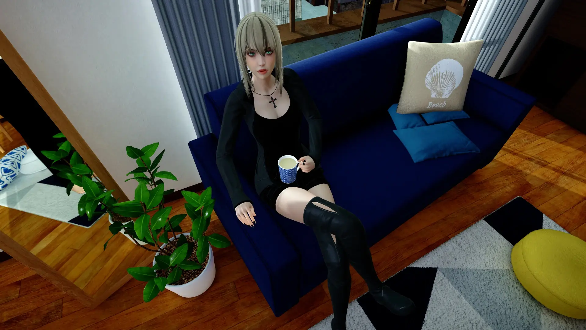 Lust Harem gameplay screenshot 10 (Ren'Py adult game) by Xiongmao – free download