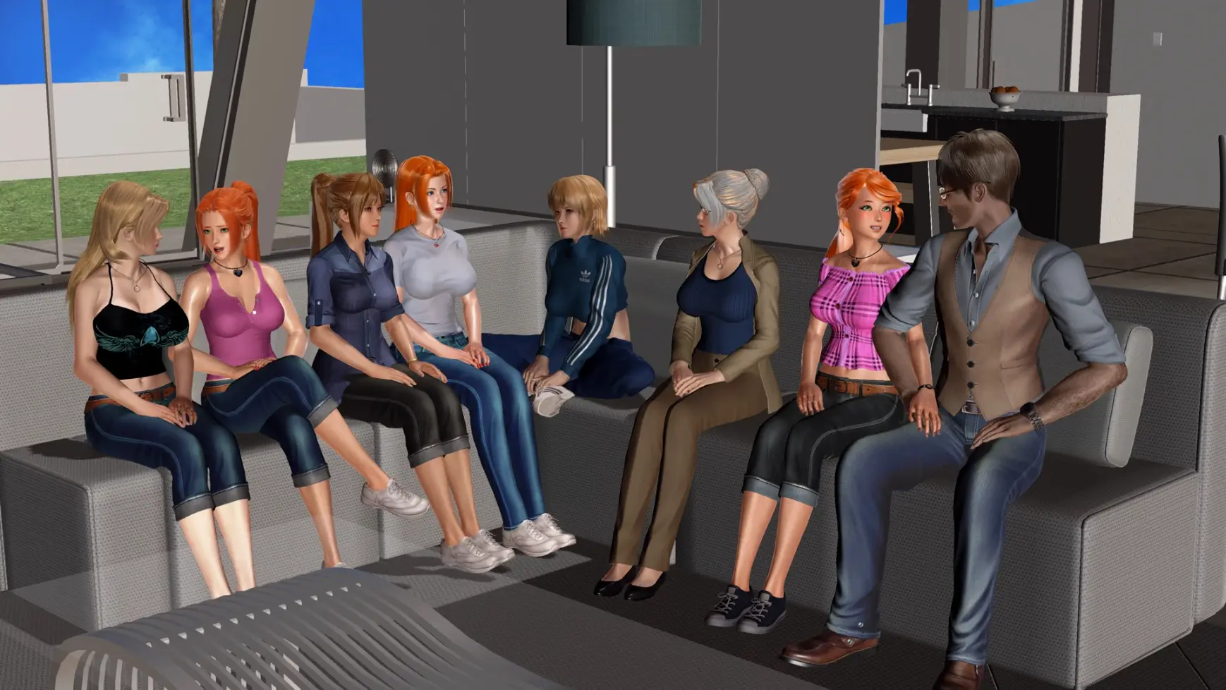 Lost & Found gameplay screenshot 11 (Ren'Py adult game) by Jun1or72 – free download