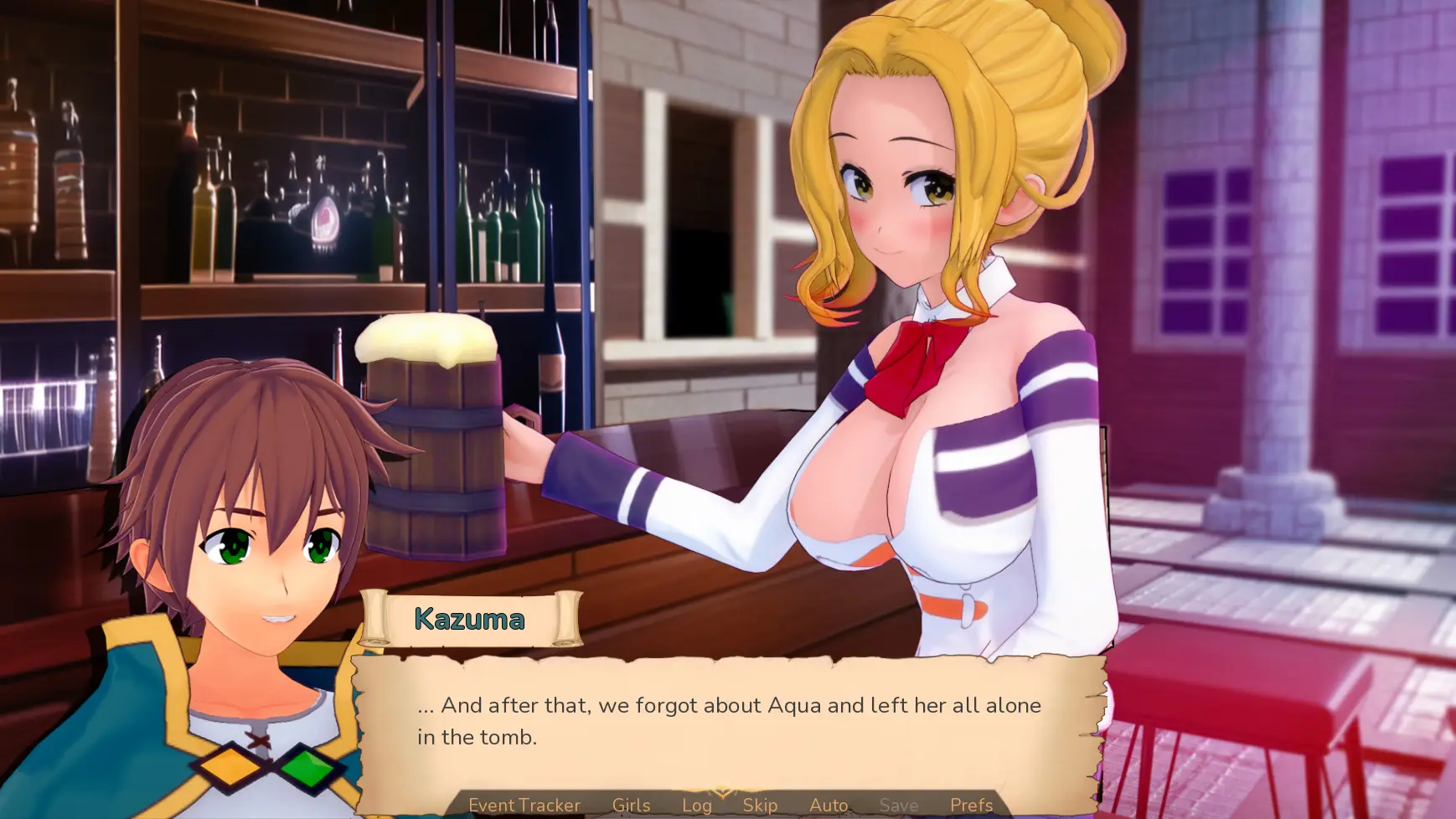 Adventurer Trainer gameplay screenshot 16 (Ren'Py adult game) by PastryIRL – free download