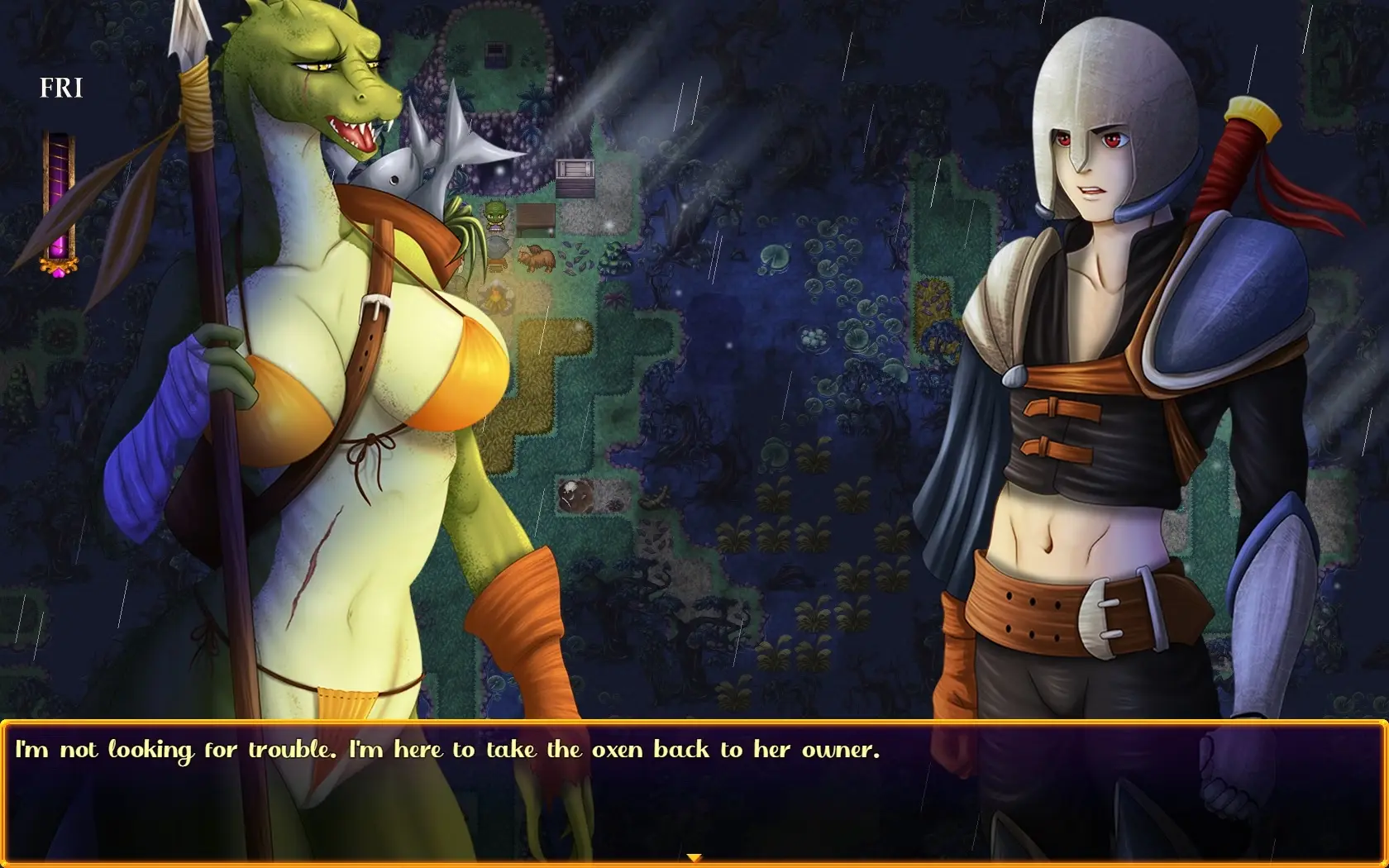 CataclyZm gameplay screenshot 6 (RPGM adult game) by AmorousDezign – free download