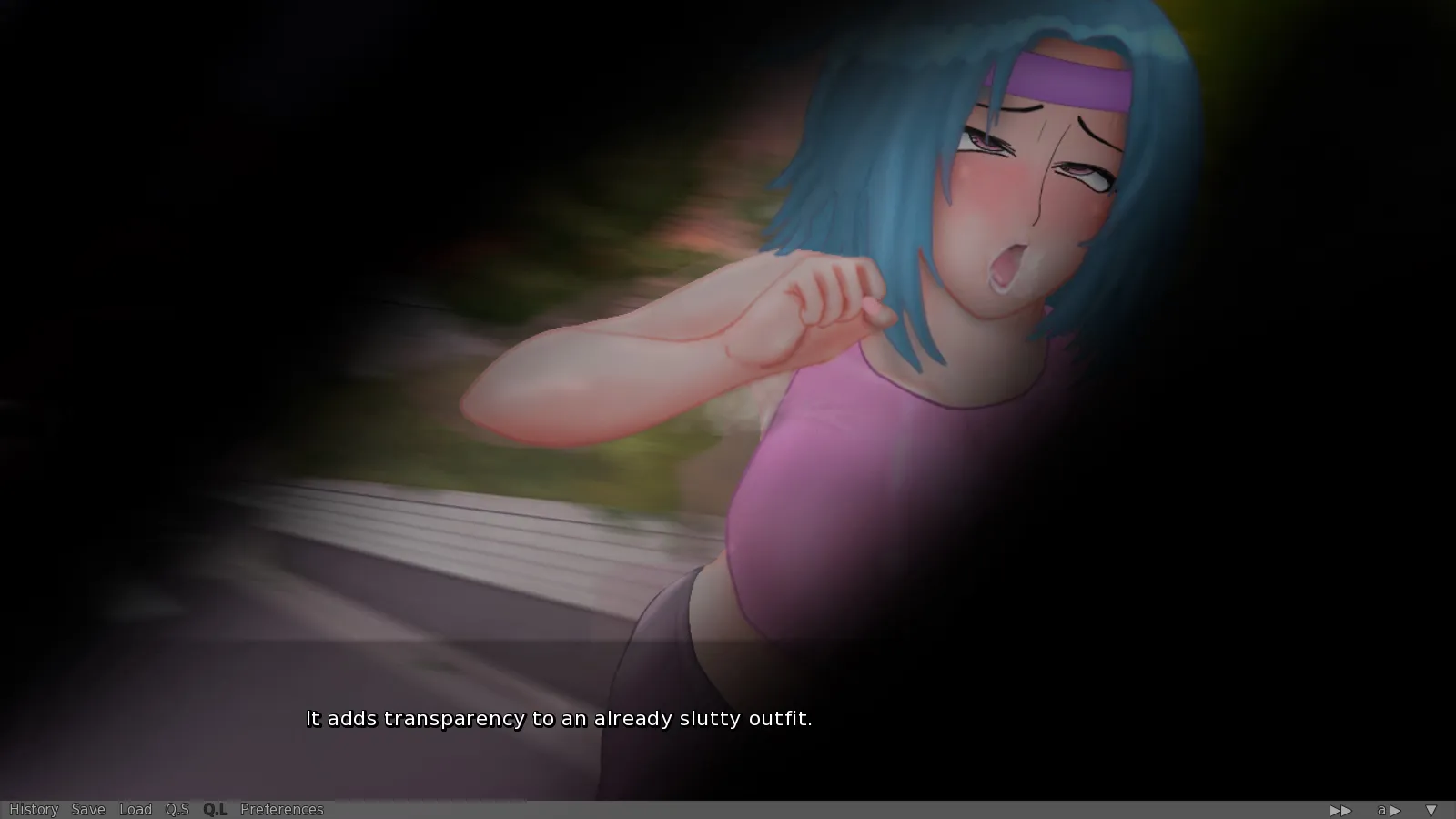 Hitomi’s Sick Pleasure gameplay screenshot 12 (Ren'Py adult game) by PantsuDelver – free download