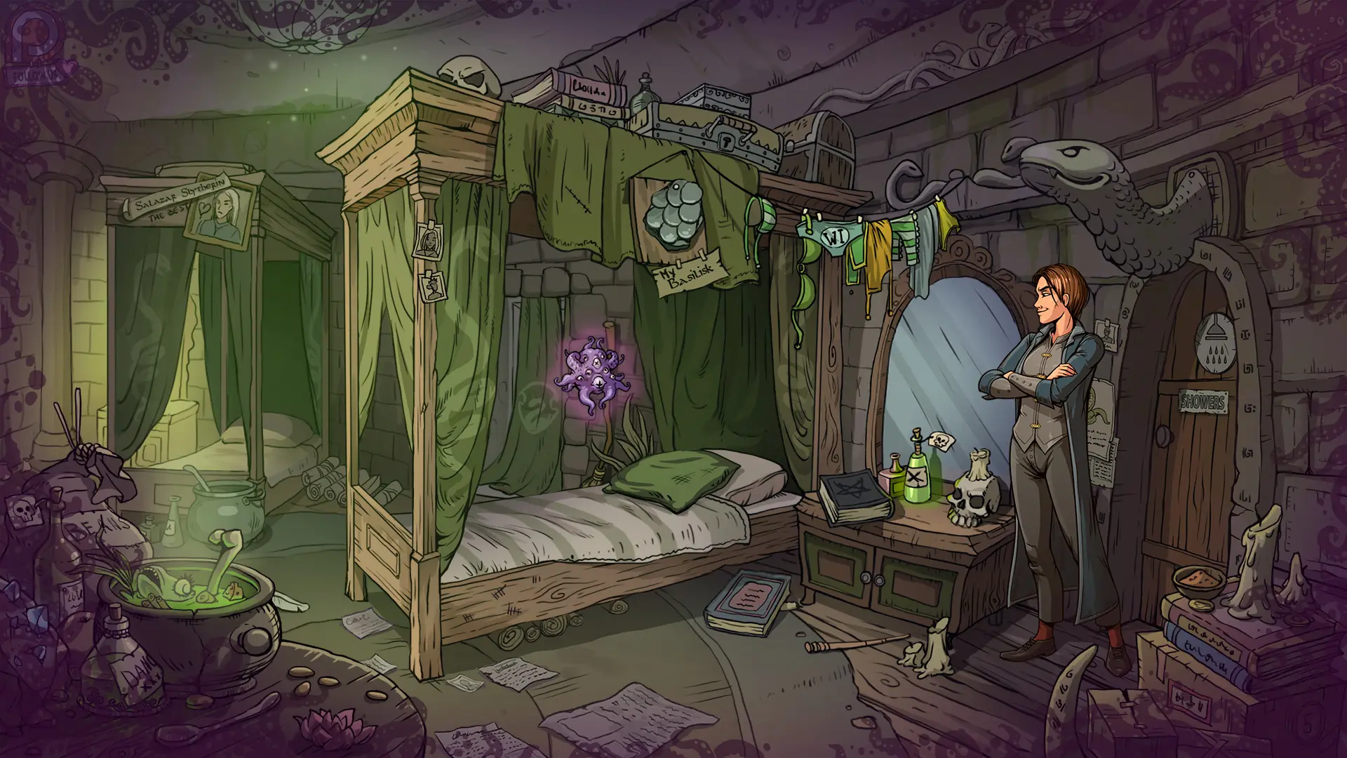 Innocent Witches gameplay screenshot 9 (Ren'Py adult game) by Sad Crab – free download