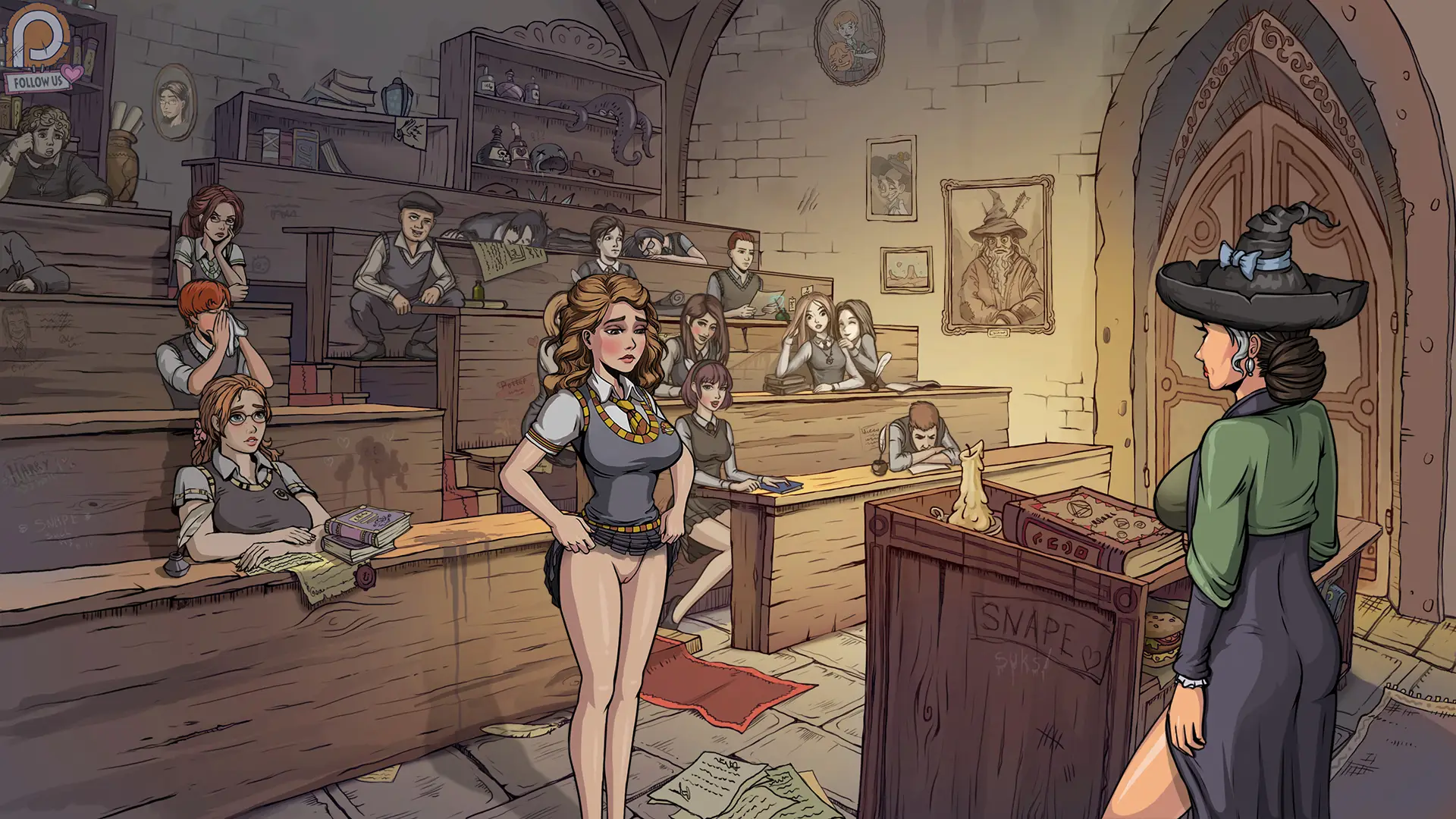 Innocent Witches gameplay screenshot 11 (Ren'Py adult game) by Sad Crab – free download
