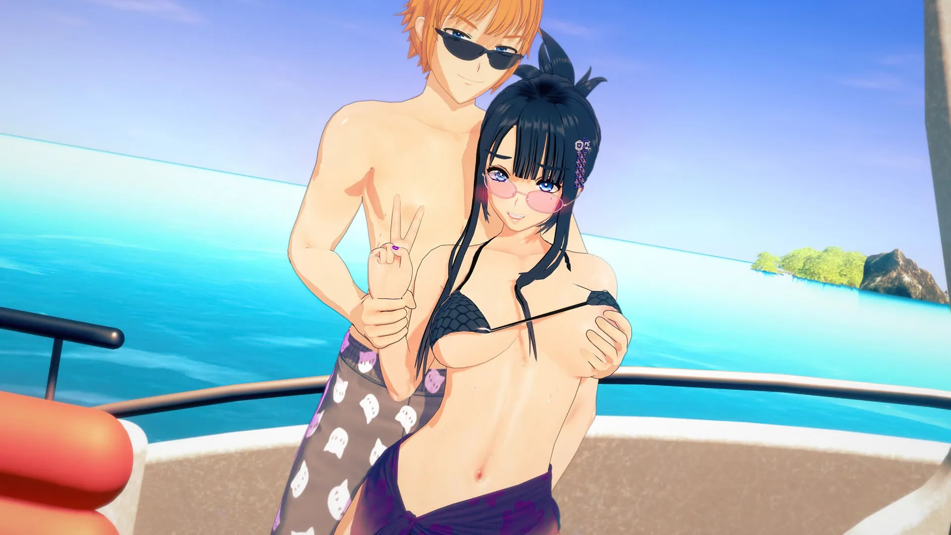 Out of Touch! gameplay screenshot 15 (Ren'Py adult game) by Story Anon – free download