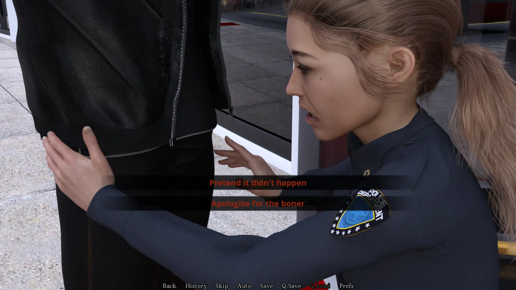 Jury gameplay screenshot 4 (Ren'Py adult game) by Nickle3DArt – free download