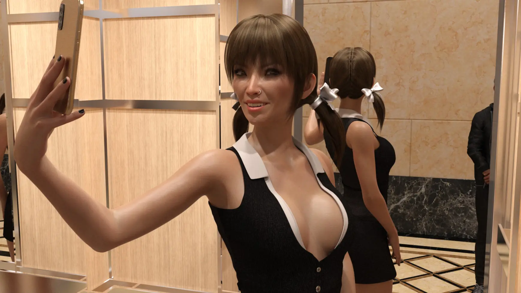 Jury gameplay screenshot 11 (Ren'Py adult game) by Nickle3DArt – free download