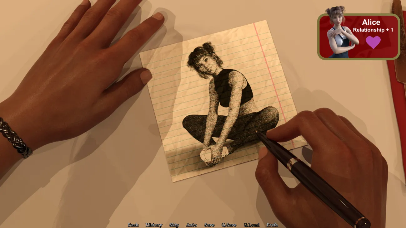 Jury gameplay screenshot 15 (Ren'Py adult game) by Nickle3DArt – free download