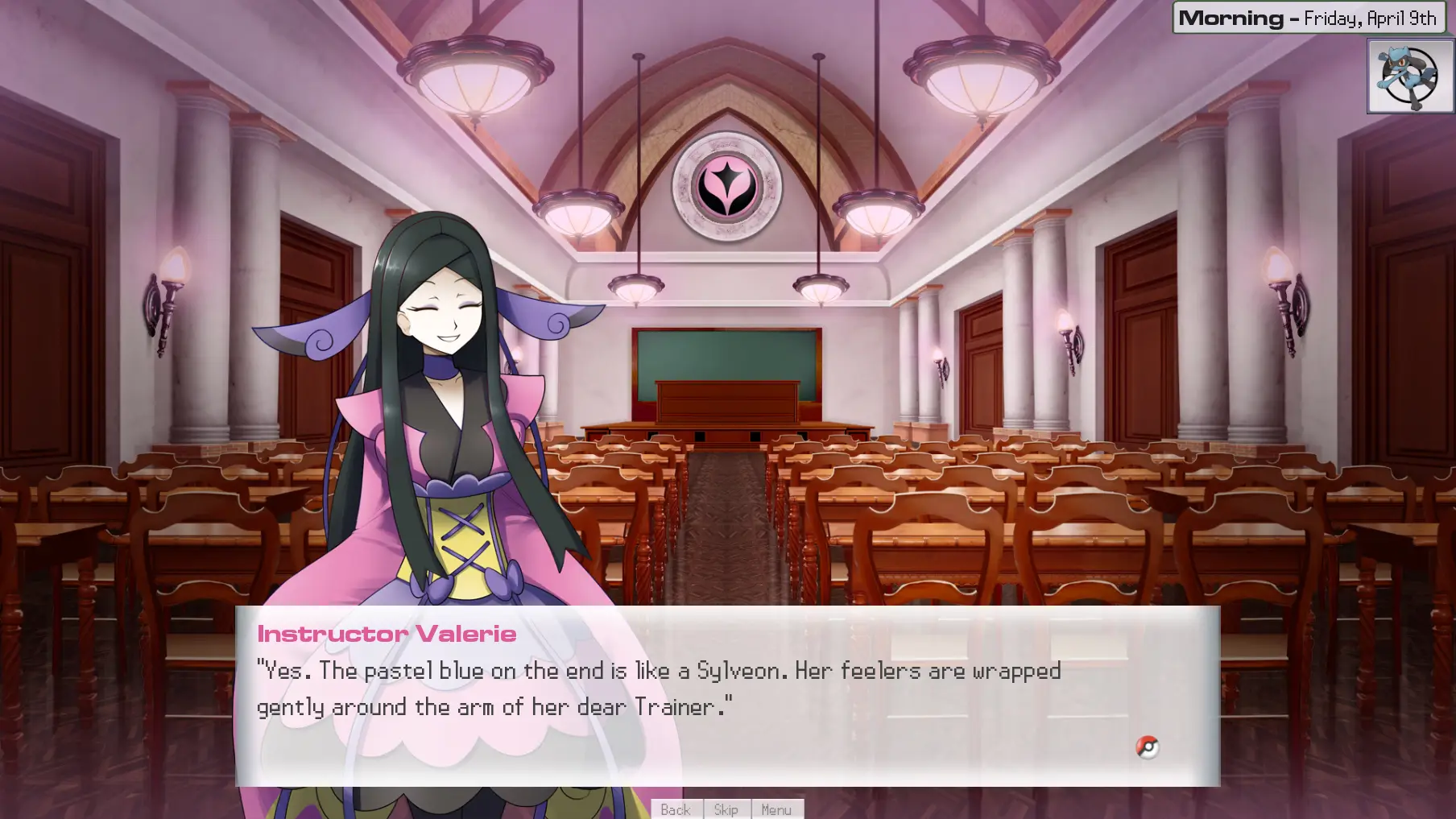 Pokemon Academy Life Forever gameplay screenshot 14 (Ren'Py adult game) by Pokémon Visual – free download