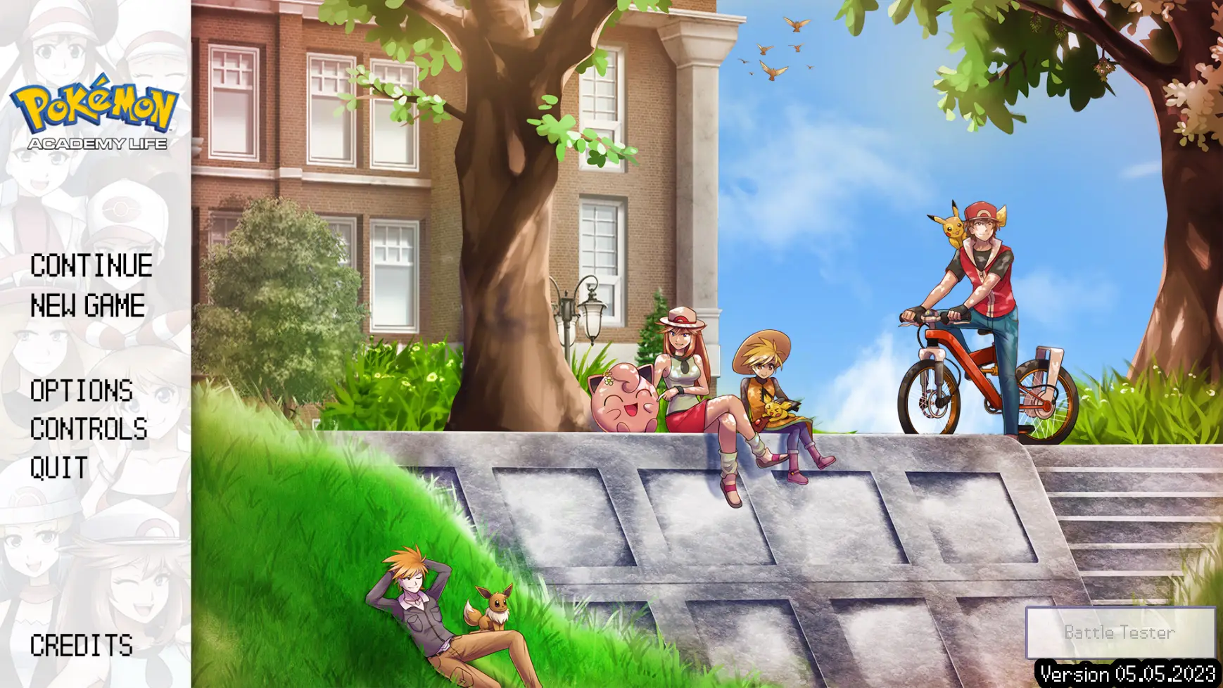 Pokemon Academy Life Forever gameplay screenshot 12 (Ren'Py adult game) by Pokémon Visual – free download