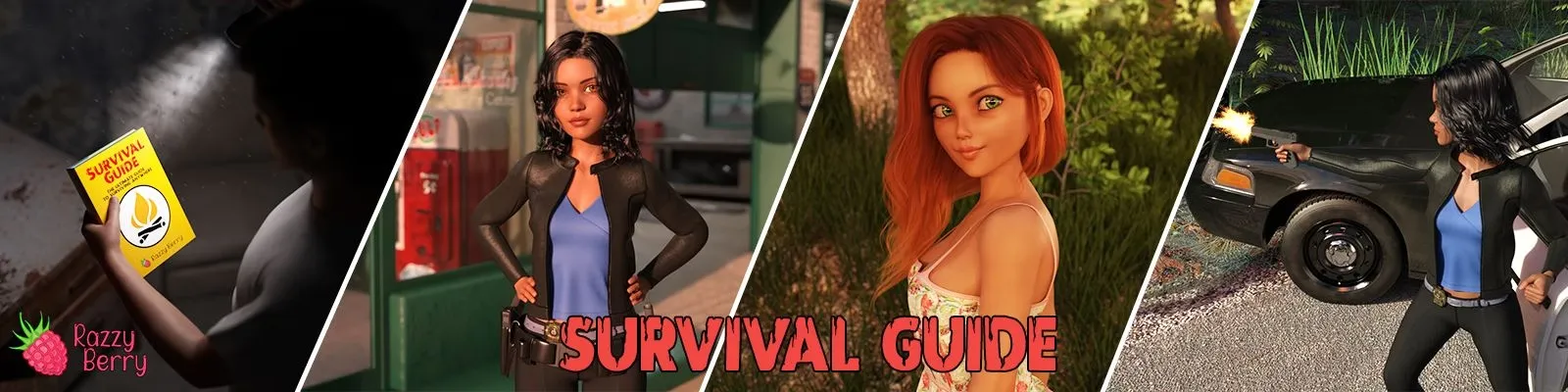 Survival Guide gameplay screenshot 1 (Ren'Py adult game) by RazzyBerry – free download