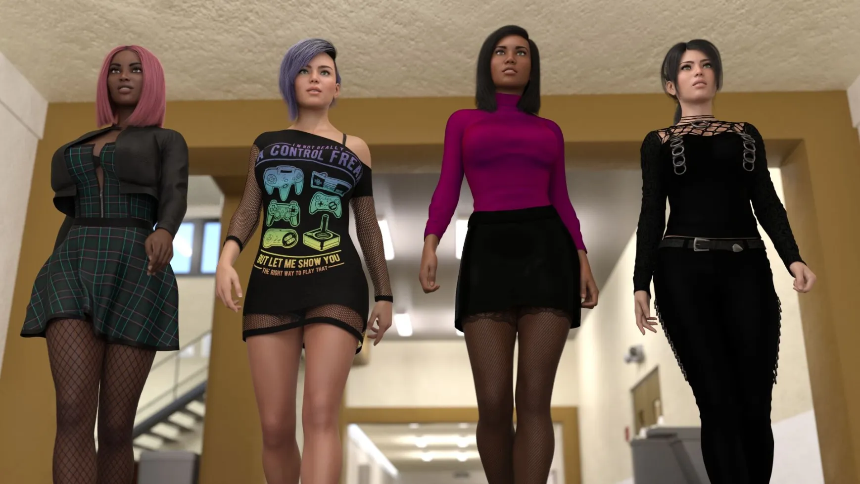 Raven gameplay screenshot 8 (Ren'Py adult game) by Midnight Stories – free download