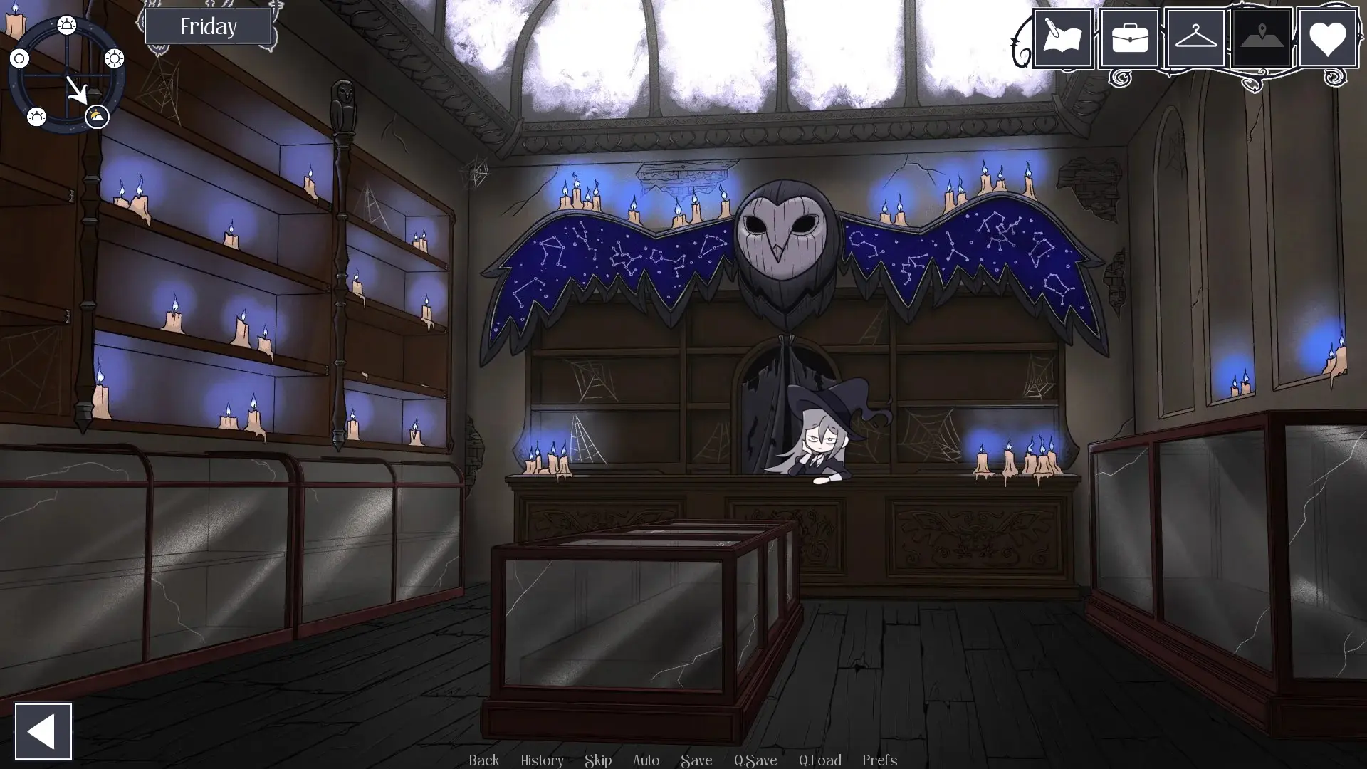 Maeve’s Academy gameplay screenshot 7 (Ren'Py adult game) by Hatchet Games – free download