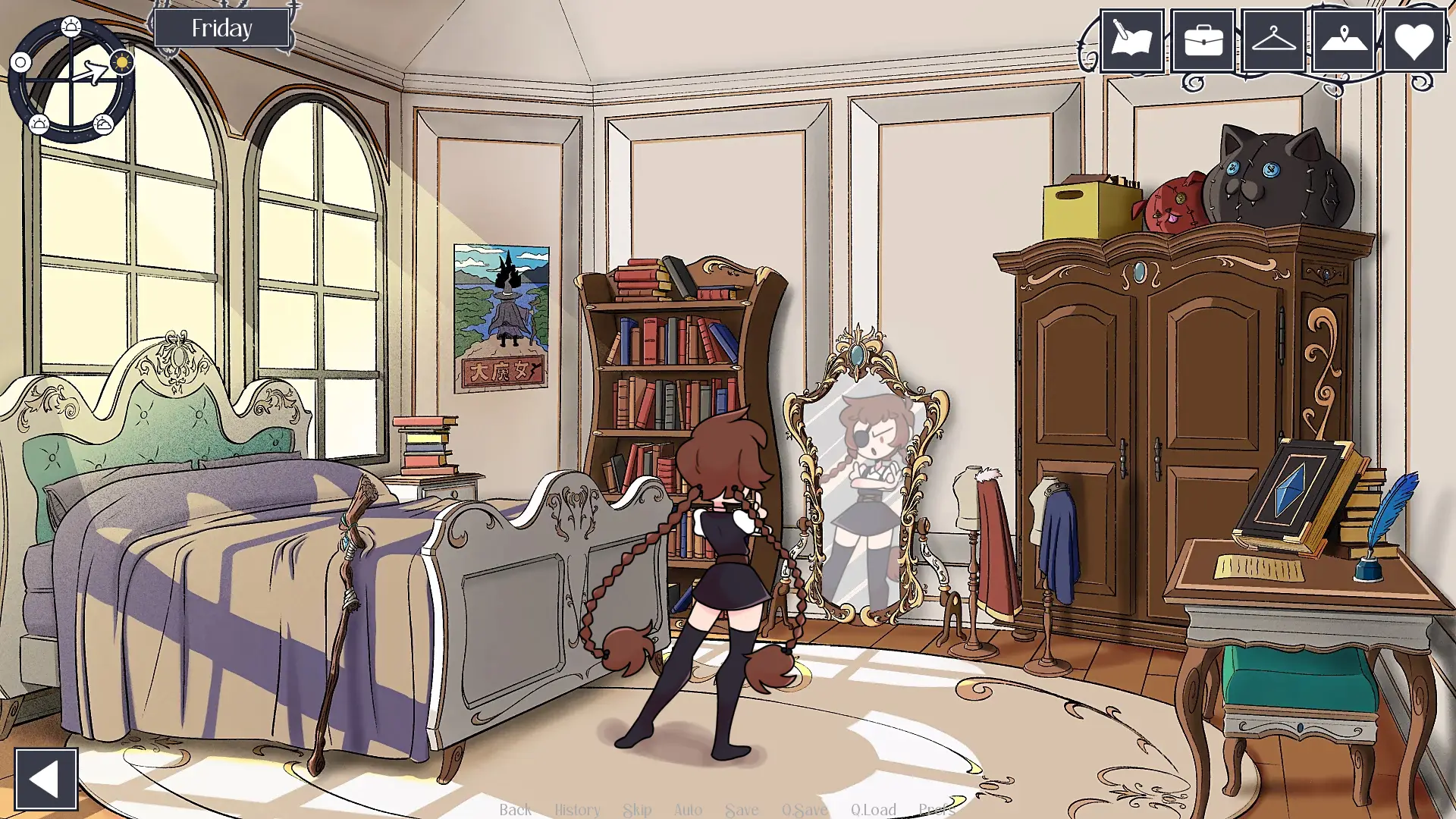 Maeve’s Academy gameplay screenshot 6 (Ren'Py adult game) by Hatchet Games – free download
