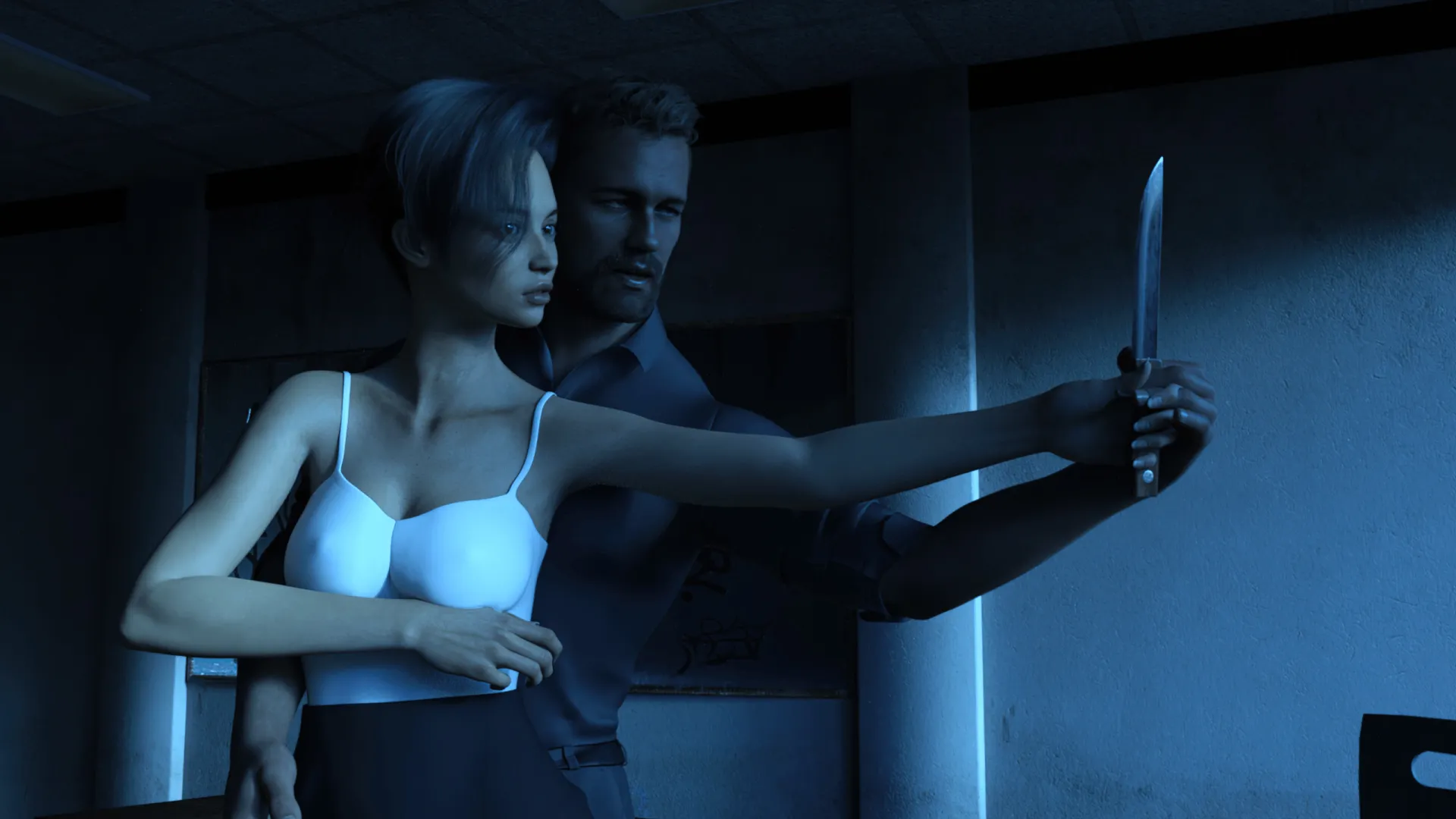 Violation Nation gameplay screenshot 12 (Ren'Py adult game) by Wet Avocado Games – free download