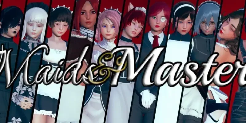 Maids & Masters cover 1.0.2 – RPGM adult game by The Mithril Hourglass free download