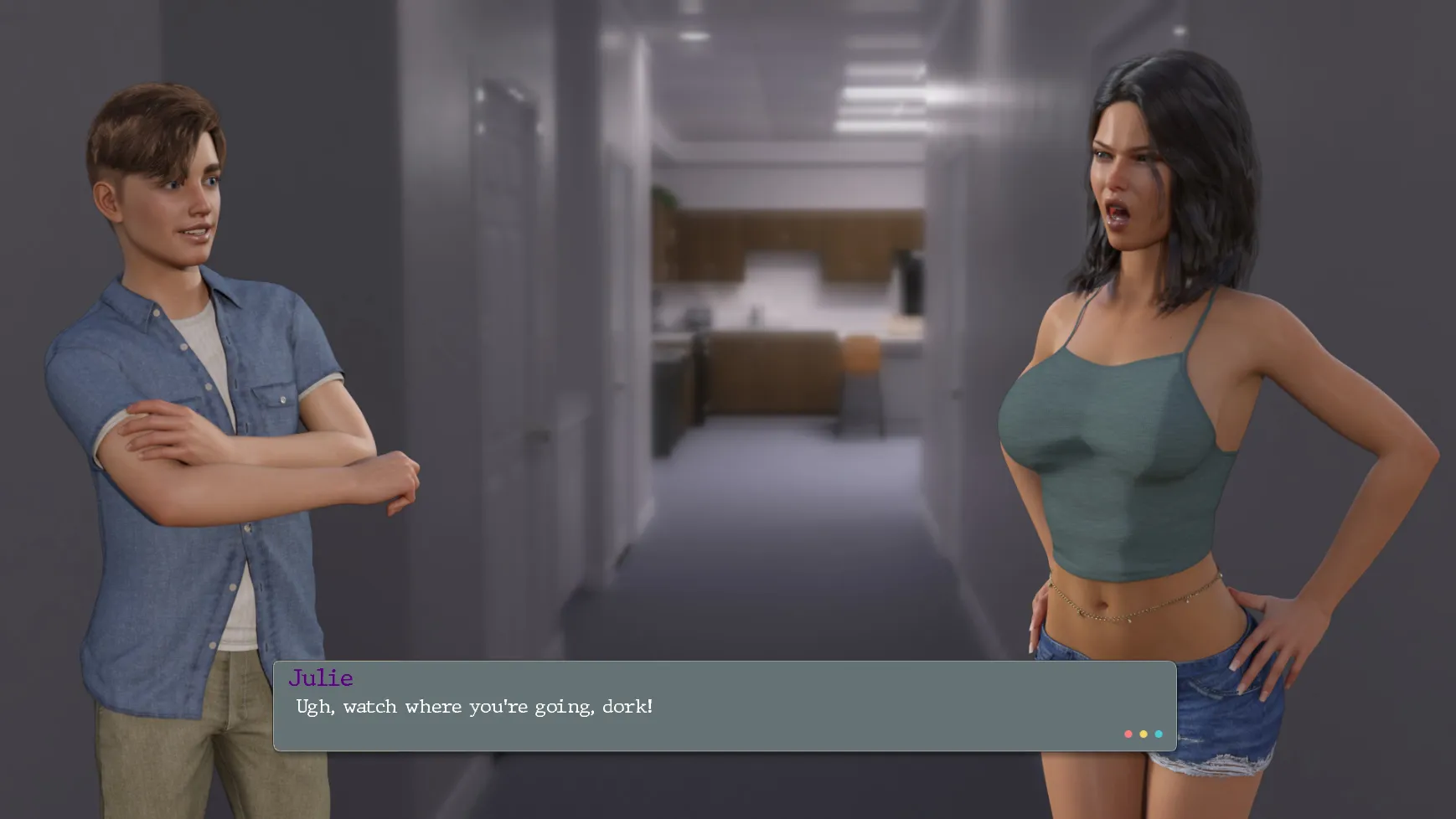 Campus Confidential gameplay screenshot 13 (Ren'Py adult game) by Campus Confidential – free download