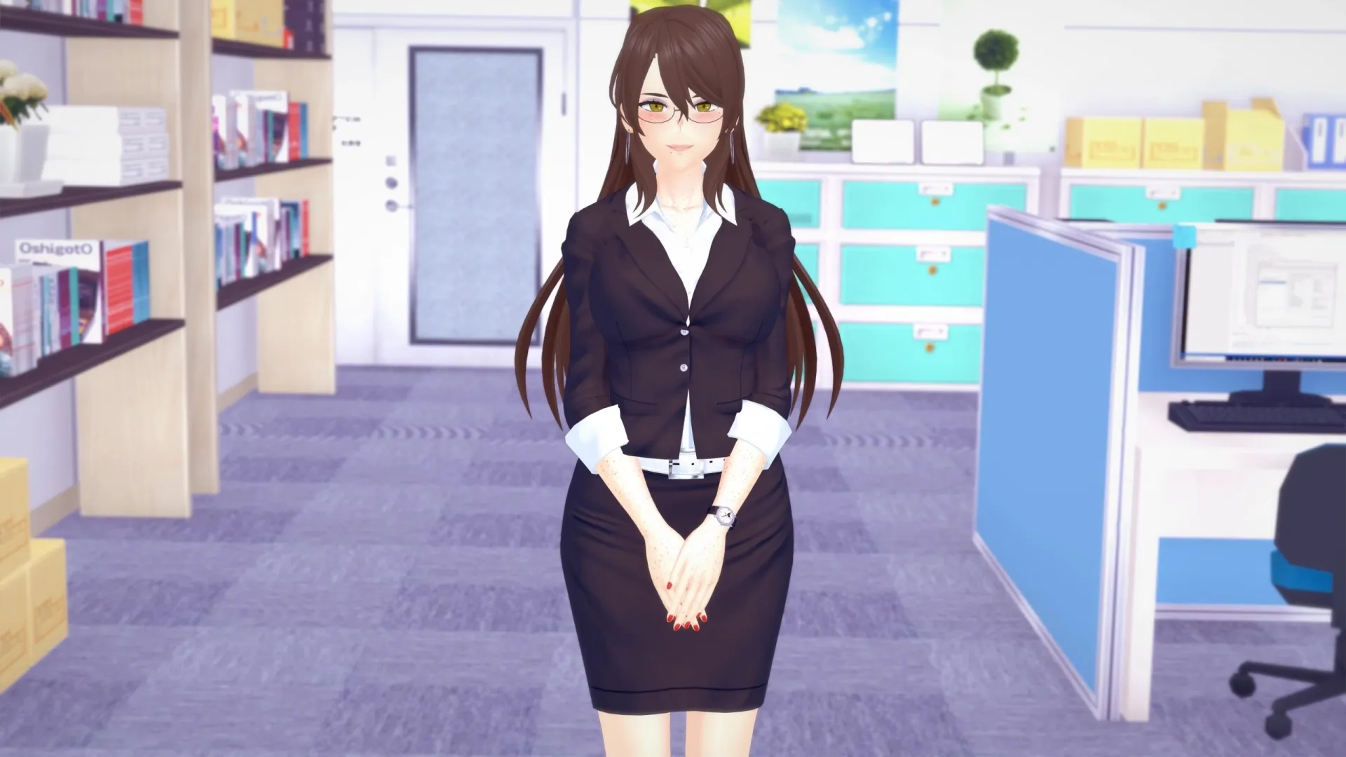 My Office Adventures Reunion gameplay screenshot 19 (Ren'Py adult game) by The Coder Games – free download