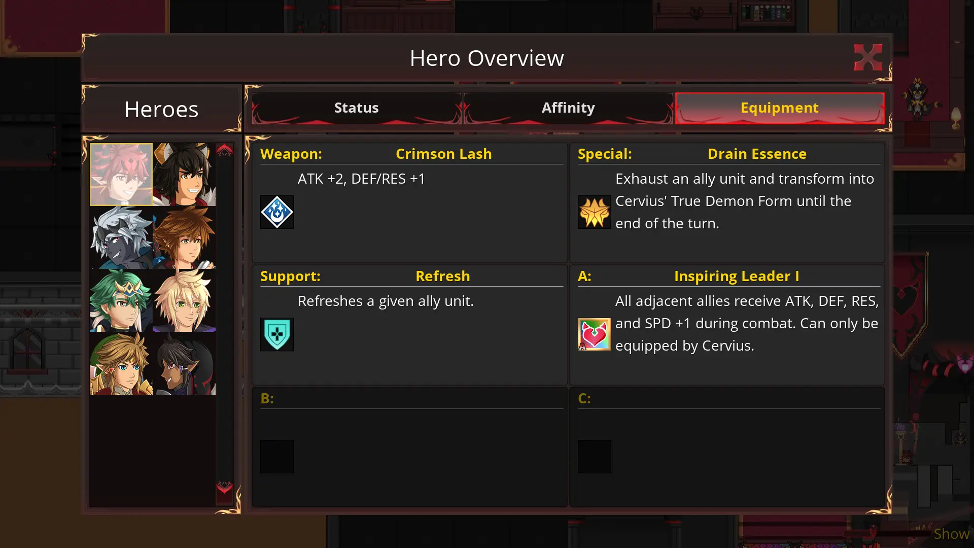 Dreadlord Ascension gameplay screenshot 4 (Others adult game) by Redflash – free download