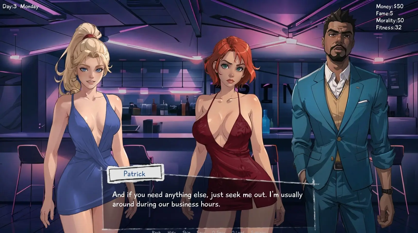 City of Dreams gameplay screenshot 10 (Ren'Py adult game) by vncityofdreams – free download