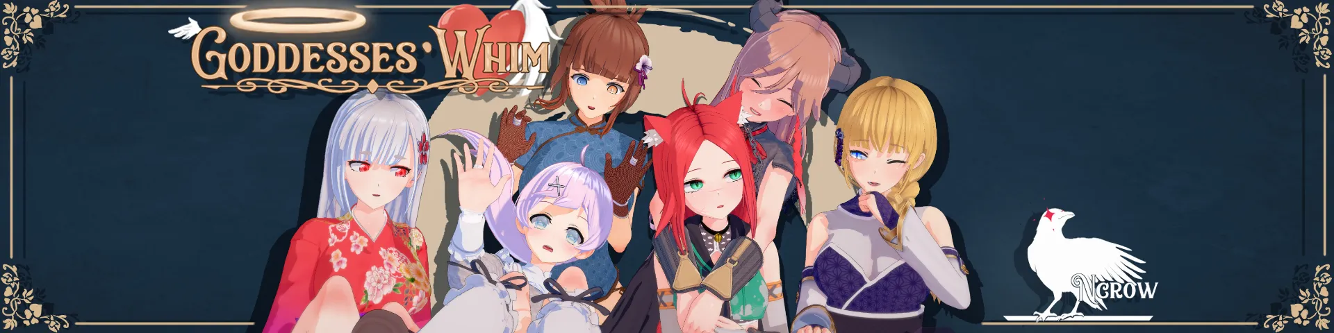 Goddesses’ Whim gameplay screenshot 5 (Ren'Py adult game) by Ncrow – free download