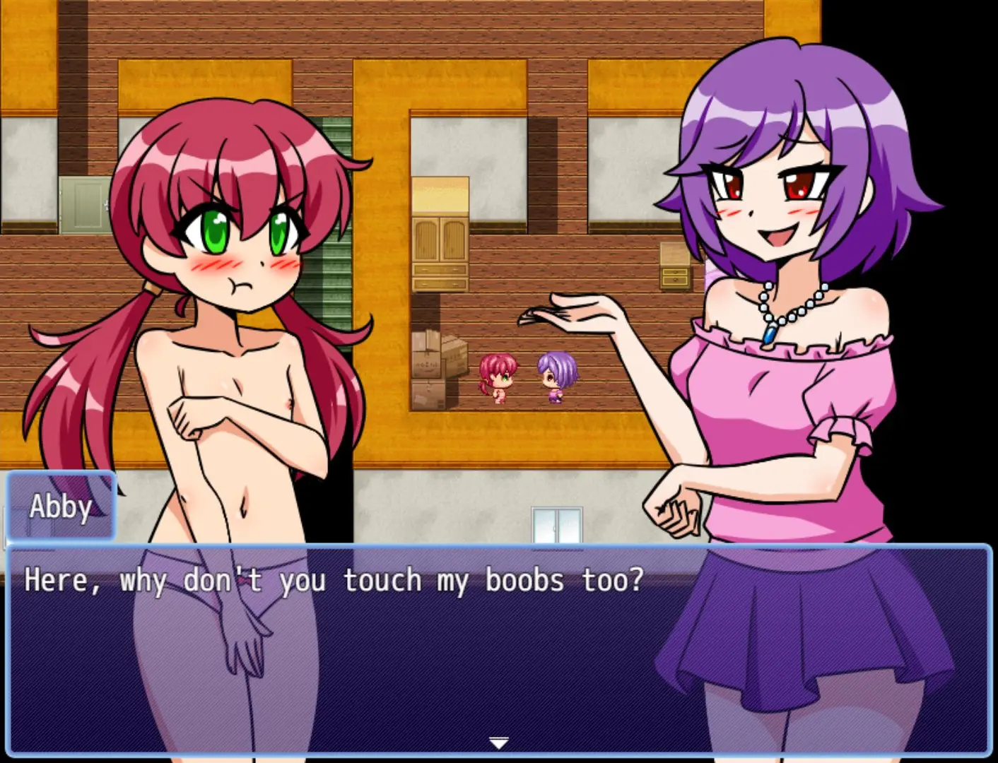 May’s Summer Vacation gameplay screenshot 13 (RPGM adult game) by Otchakun – free download