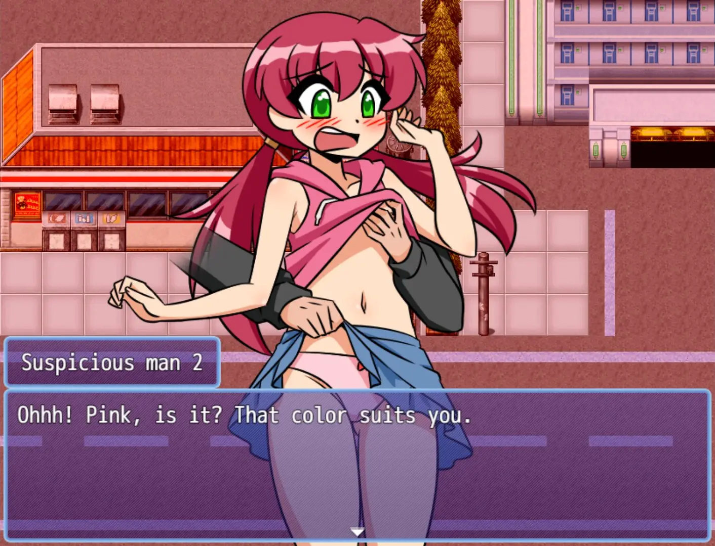 May’s Summer Vacation gameplay screenshot 5 (RPGM adult game) by Otchakun – free download