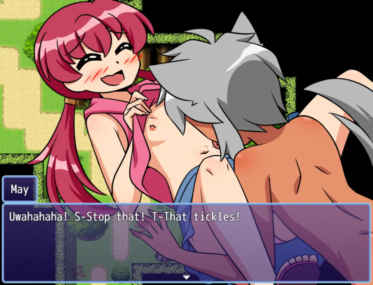 May’s Summer Vacation gameplay screenshot 8 (RPGM adult game) by Otchakun – free download