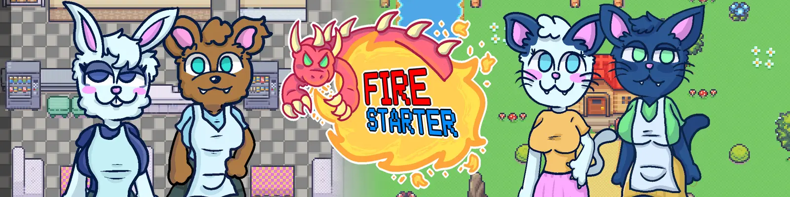 FireStarter gameplay screenshot 1 (RPGM adult game) by BlackFruitGames – free download