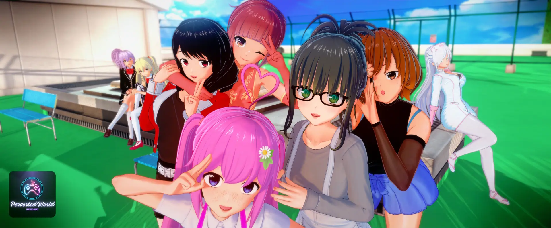 Shakai Seikatsu gameplay screenshot 2 (Ren'Py adult game) by Pervert world – free download