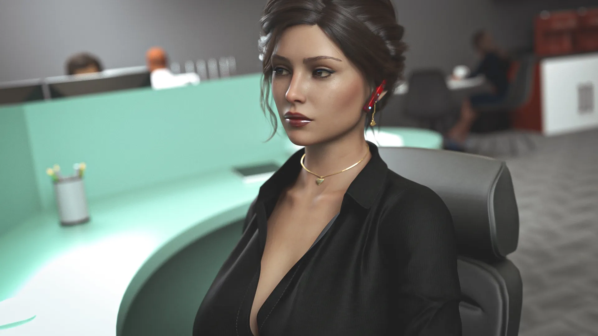 Getting Intimate gameplay screenshot 9 (Ren'Py adult game) by MangoWorks – free download