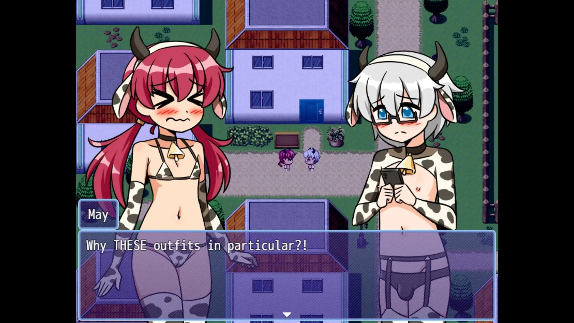 May’s Summer Vacation gameplay screenshot 10 (RPGM adult game) by Otchakun – free download