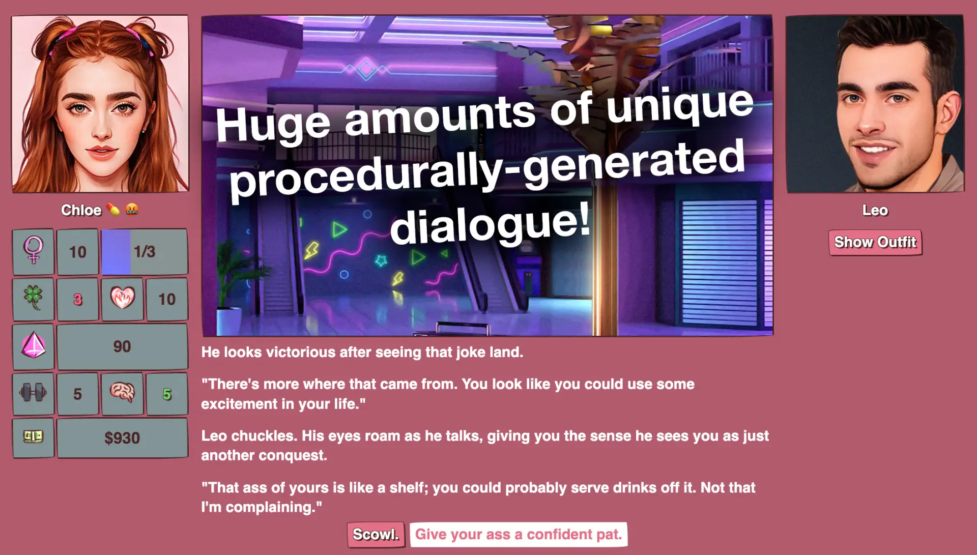 X-Change™ Life gameplay screenshot 4 (HTML adult game) by Aphrodite – free download
