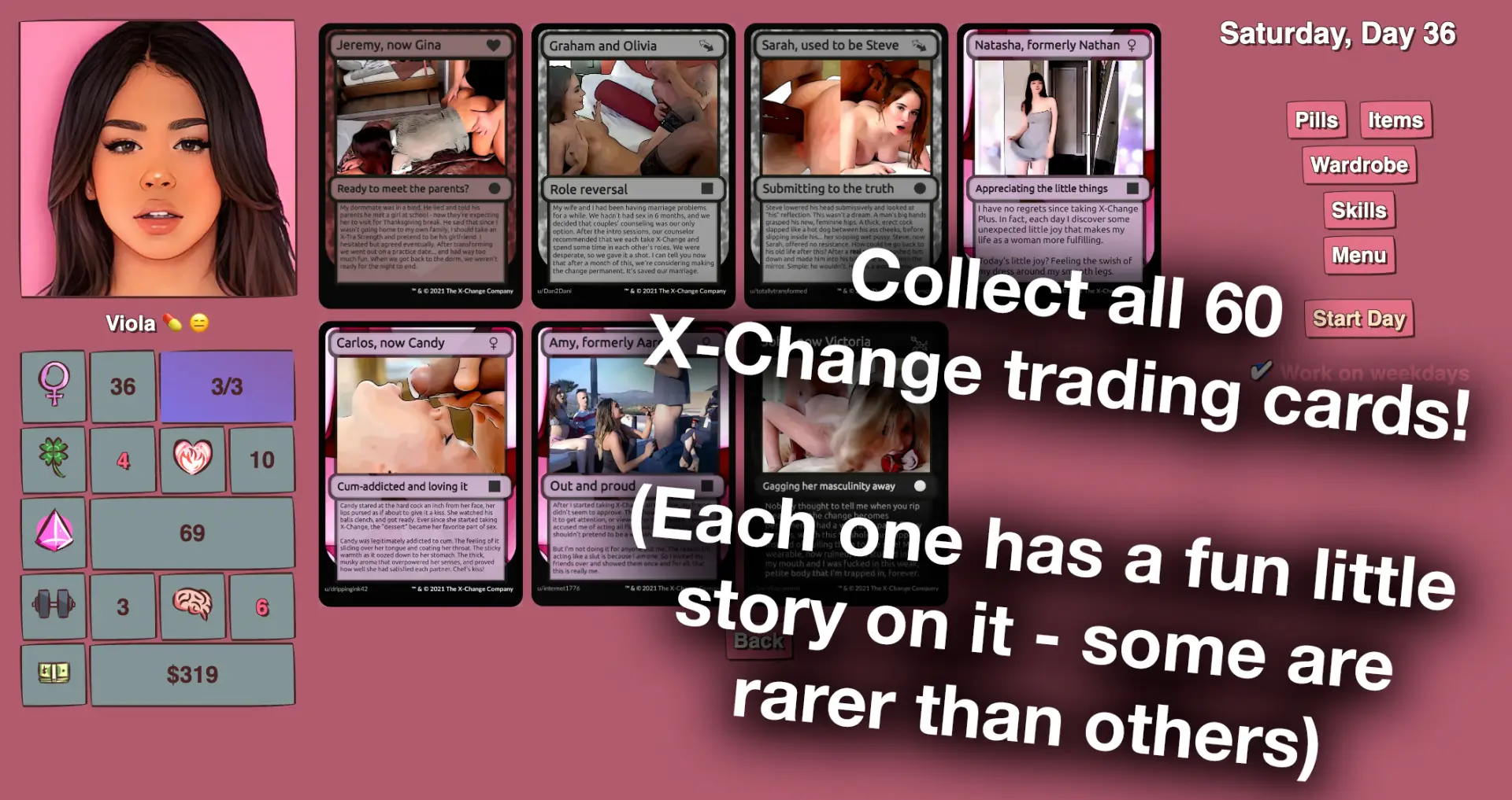 X-Change™ Life gameplay screenshot 14 (HTML adult game) by Aphrodite – free download