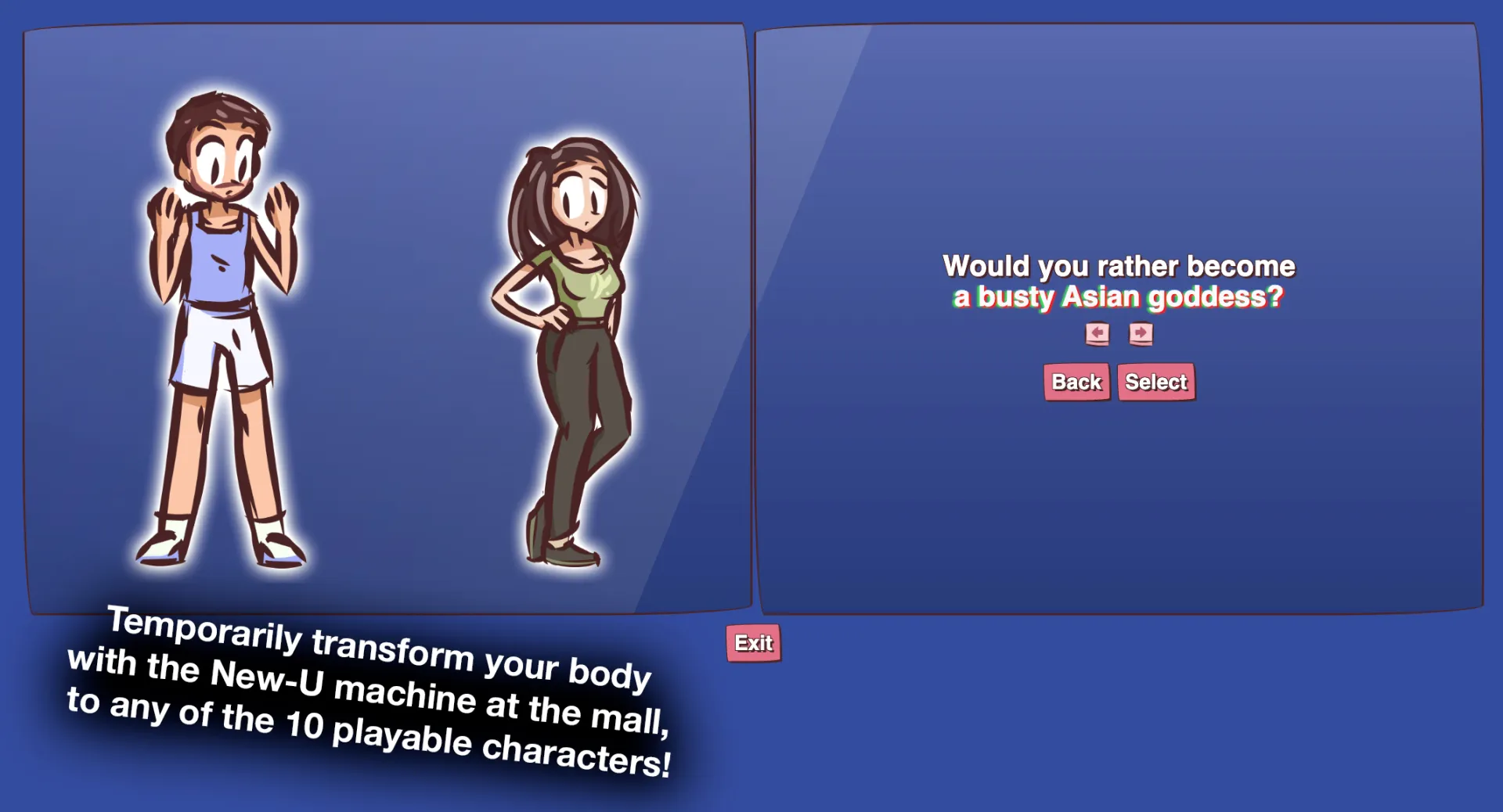 X-Change™ Life gameplay screenshot 8 (HTML adult game) by Aphrodite – free download