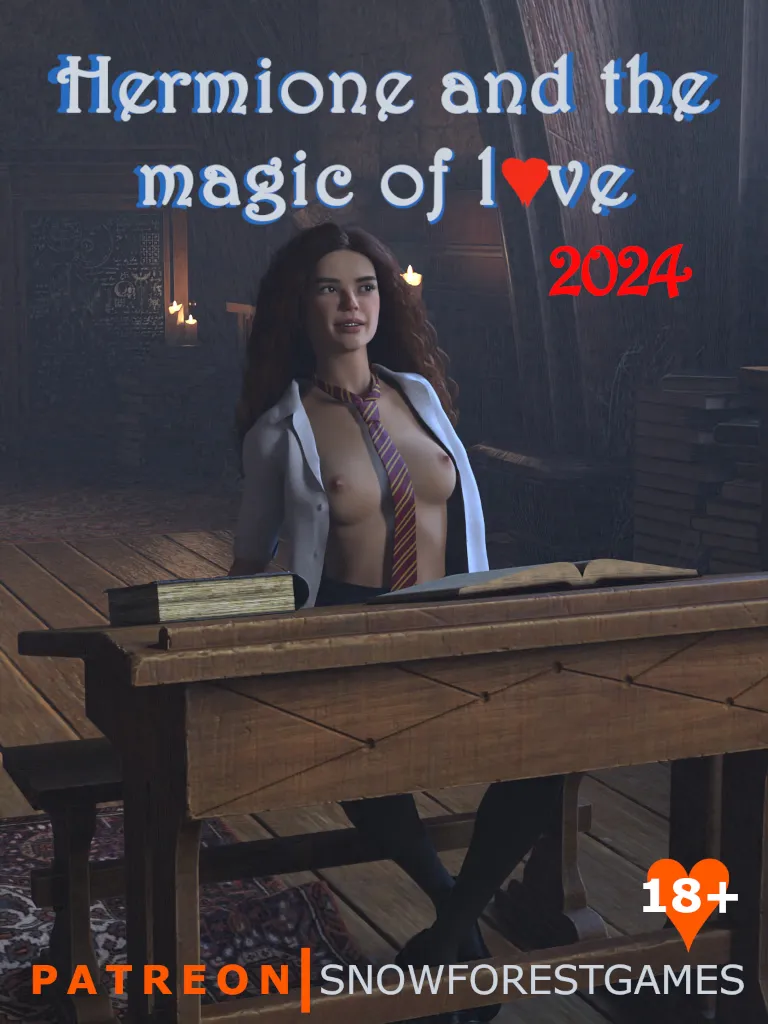 Hermione and the Magic of Love gameplay screenshot 8 (RPGM adult game) by snow.forest.games – free download