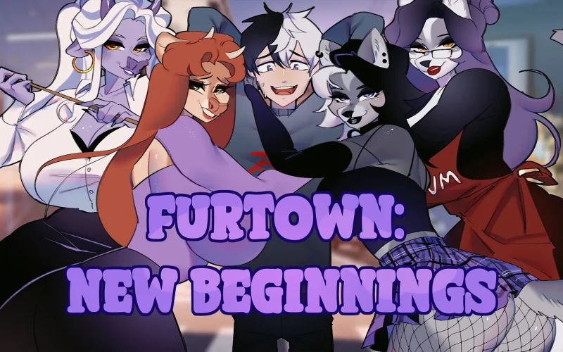 Furtown: New Beginnings cover 0.23 – Ren'Py adult game by BisCreates Studio free download