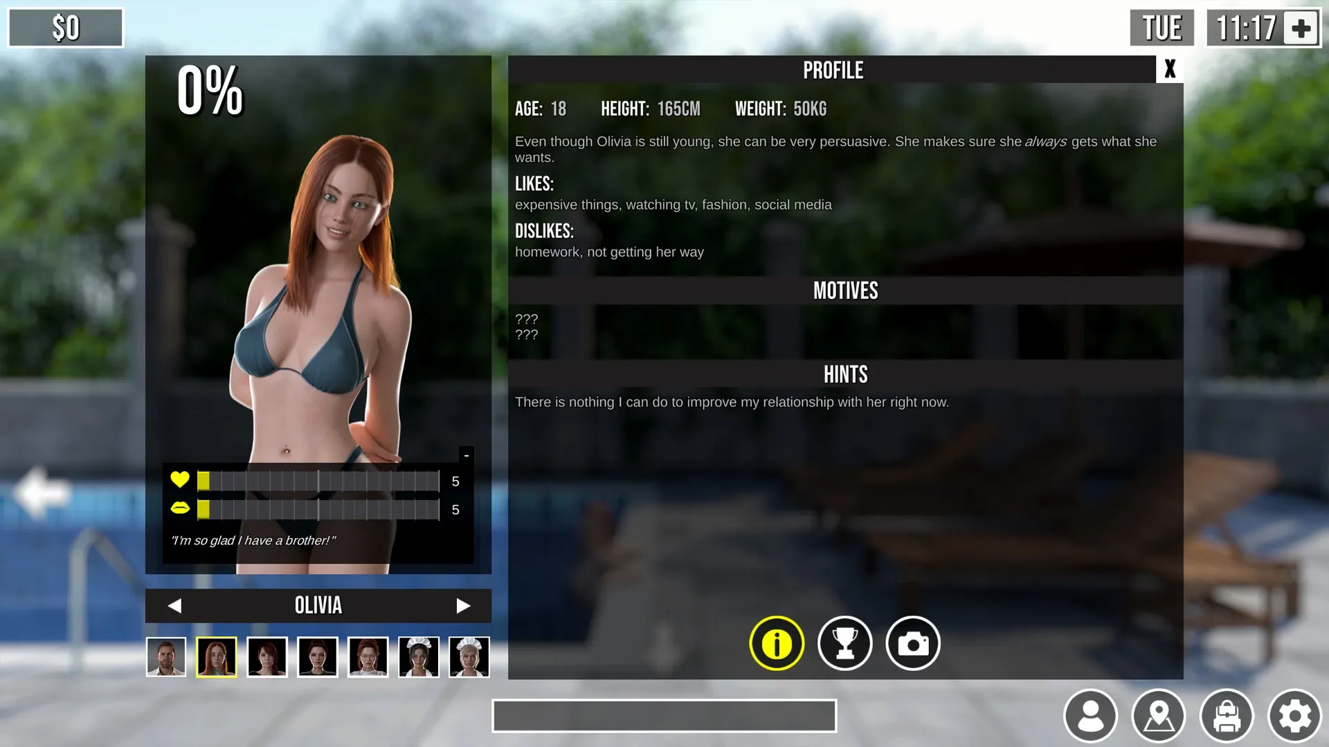 Midnight Sin gameplay screenshot 9 (Unity adult game) by Faerin – free download