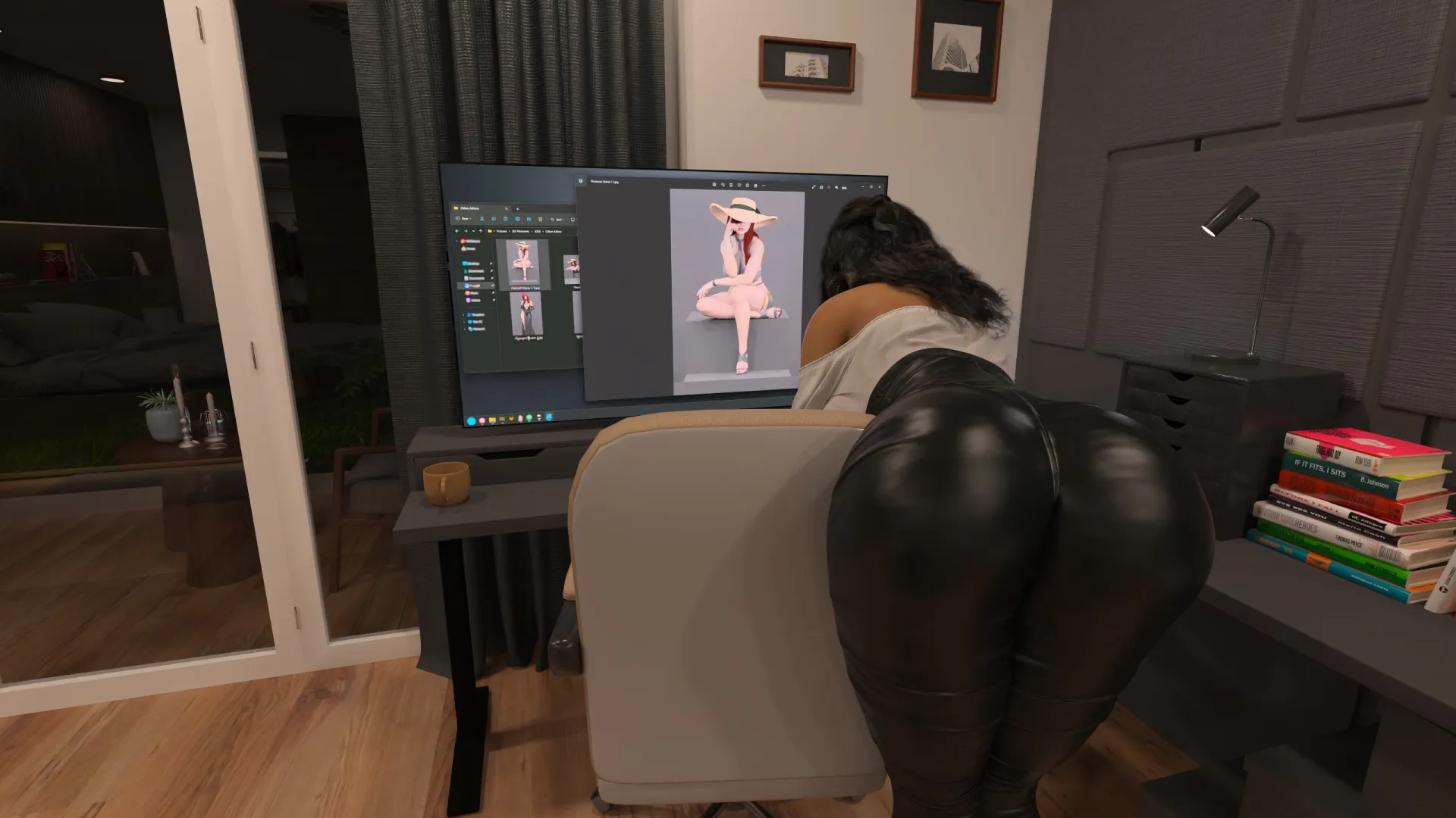 Paracosmic Reality gameplay screenshot 4 (Ren'Py adult game) by Jiggly Stone Studios – free download