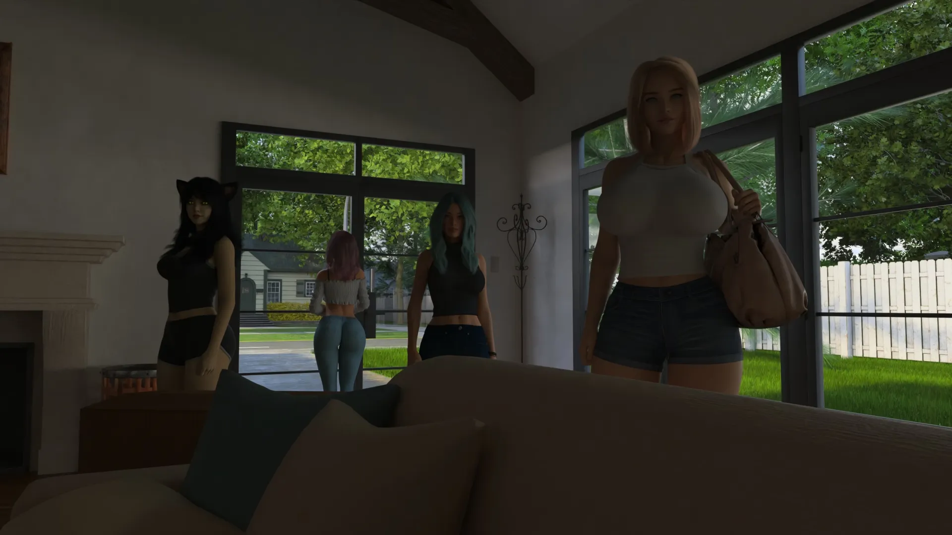 Paracosmic Reality gameplay screenshot 10 (Ren'Py adult game) by Jiggly Stone Studios – free download