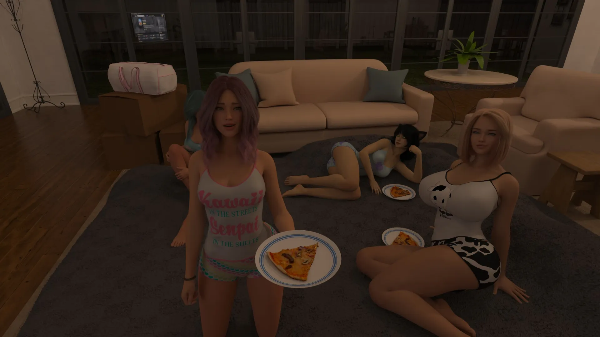 Paracosmic Reality gameplay screenshot 8 (Ren'Py adult game) by Jiggly Stone Studios – free download
