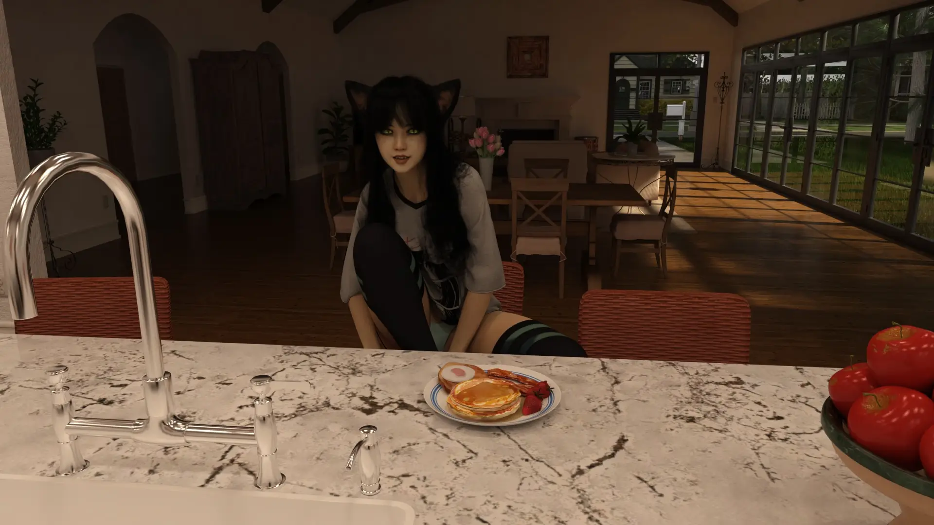 Paracosmic Reality gameplay screenshot 18 (Ren'Py adult game) by Jiggly Stone Studios – free download