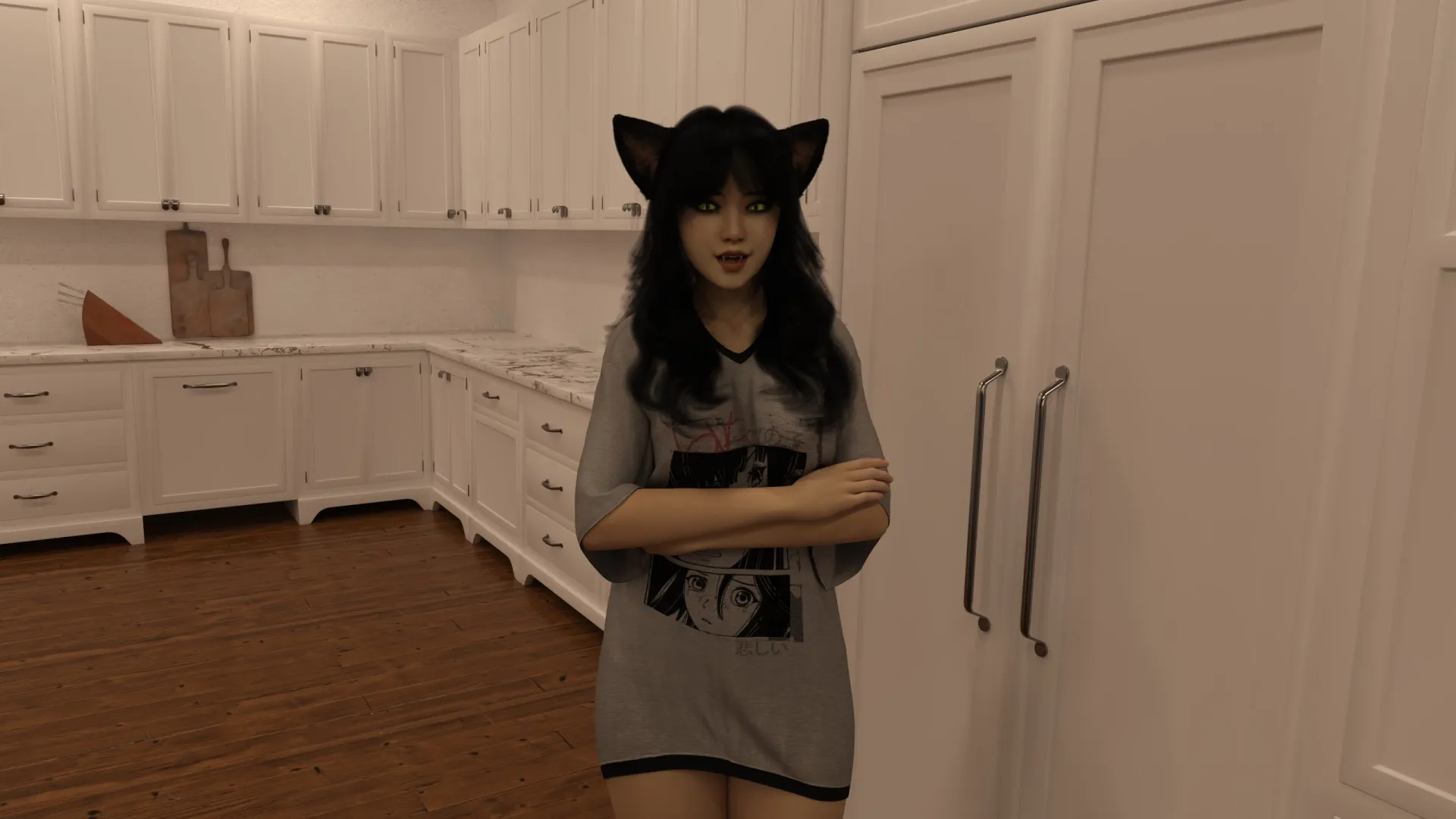 Paracosmic Reality gameplay screenshot 3 (Ren'Py adult game) by Jiggly Stone Studios – free download