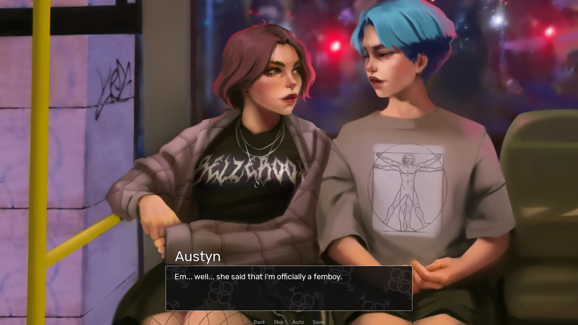 Becoming a Femboy gameplay screenshot 6 (Ren'Py adult game) by Dev_muffin – free download