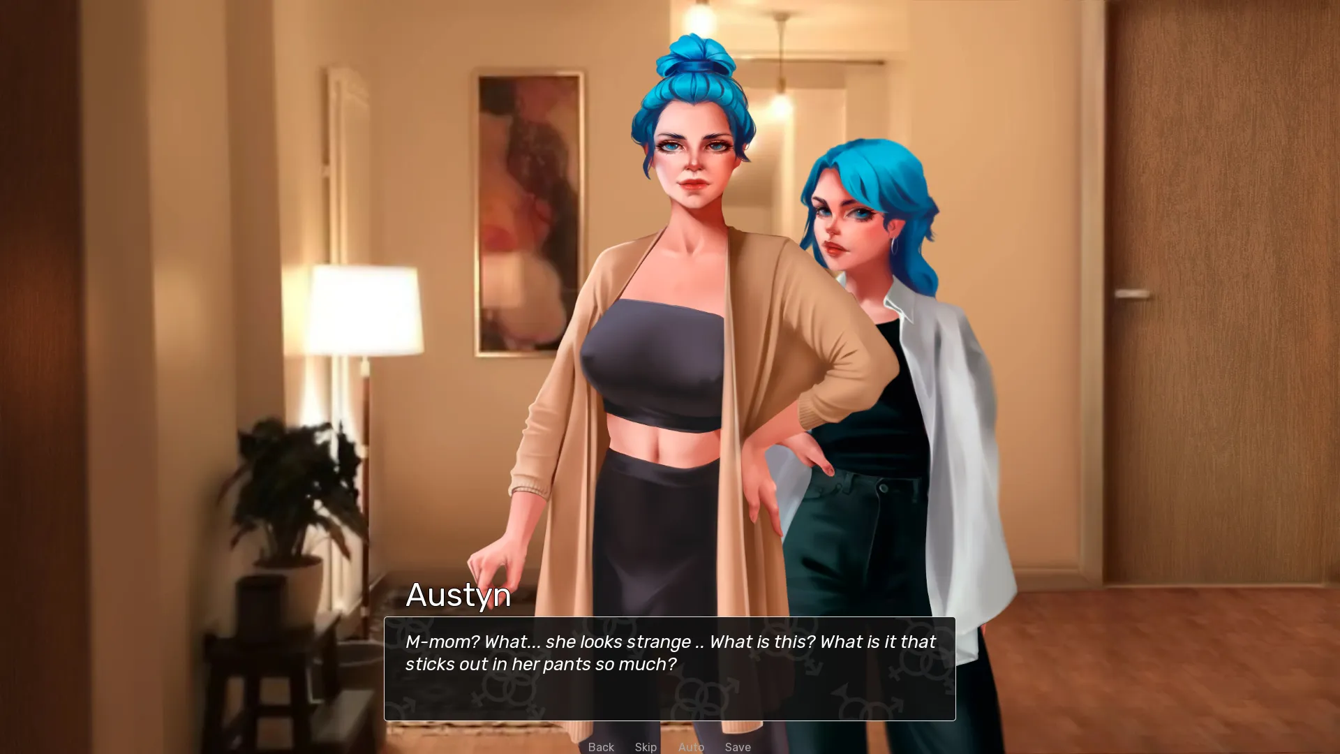 Becoming a Femboy gameplay screenshot 7 (Ren'Py adult game) by Dev_muffin – free download
