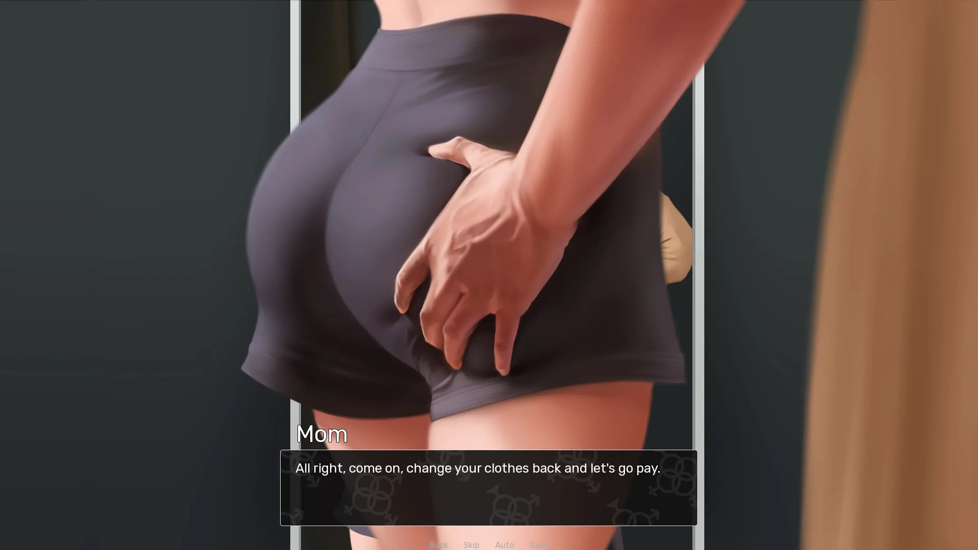 Becoming a Femboy gameplay screenshot 4 (Ren'Py adult game) by Dev_muffin – free download