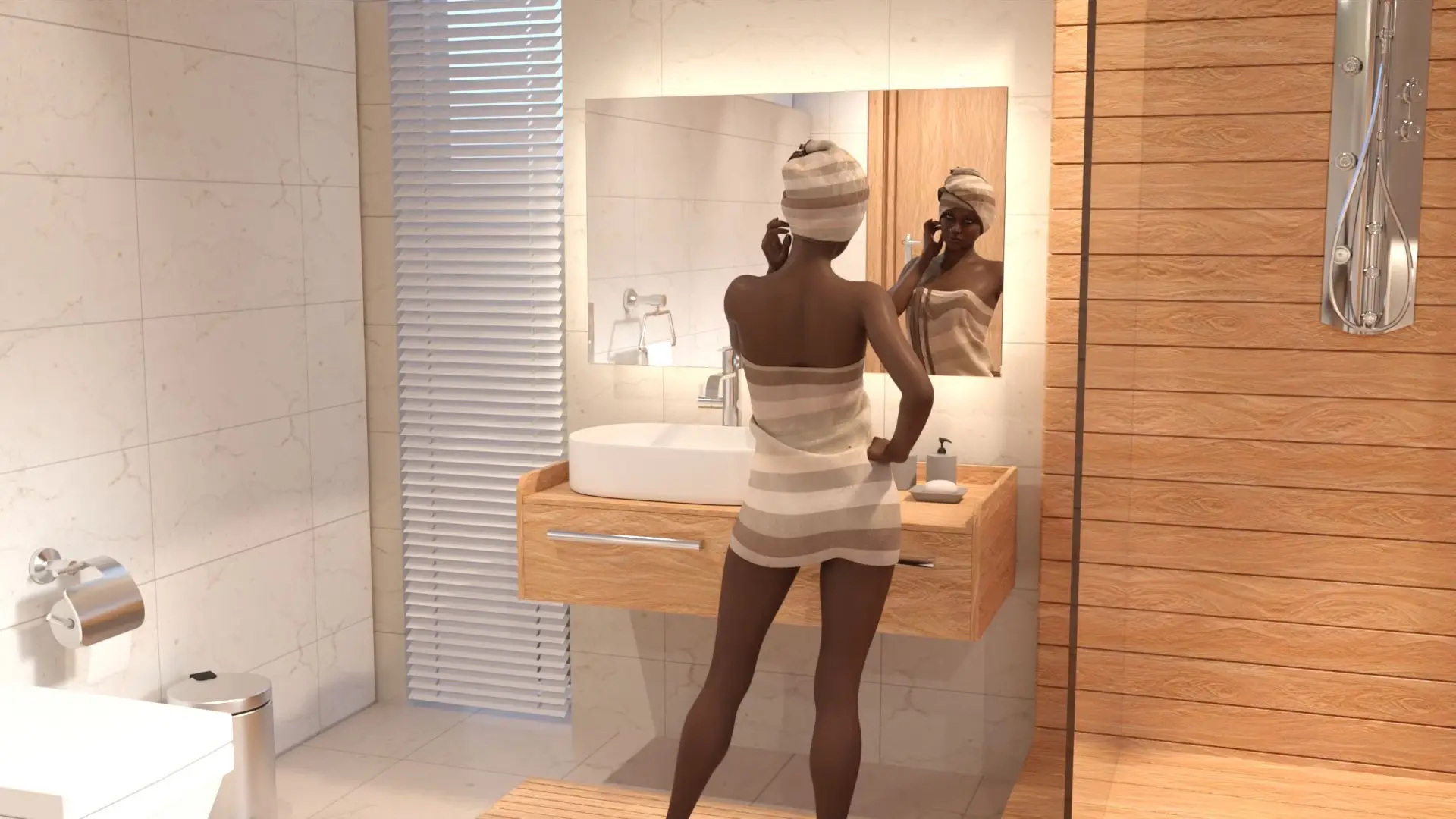 Perv’s Hotel, Lust from Sweden gameplay screenshot 1 (Others adult game) by Lewd Raccoon Games – free download